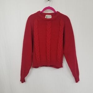 Organically Grown Red Sweater
